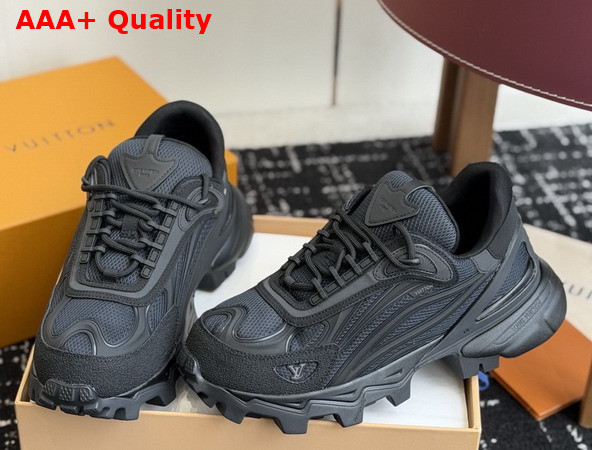 LV Summit Sneaker in Black Mix of Materials 1AJAEX Replica