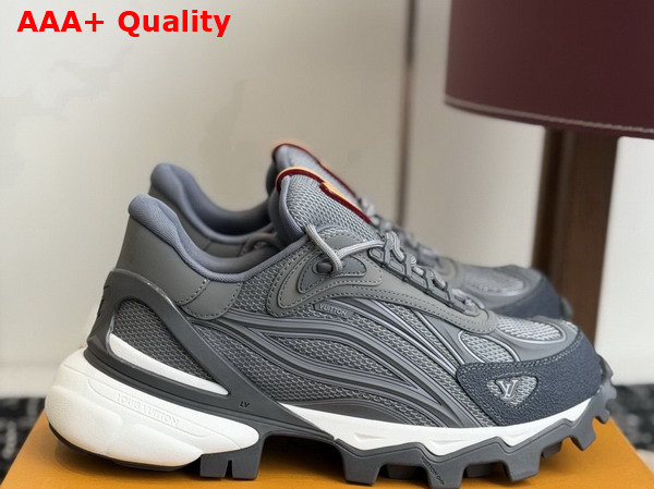 LV Summit Sneaker in Grey Mix of Materials 1AJAG6 Replica