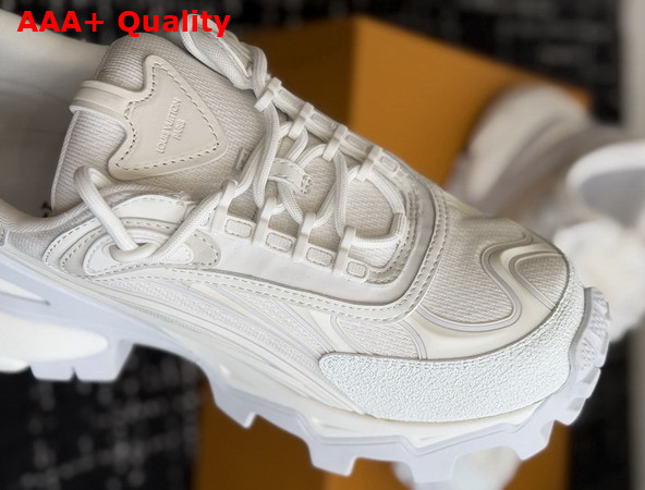 LV Summit Sneaker in White Mix of Materials 1AJAEI Replica