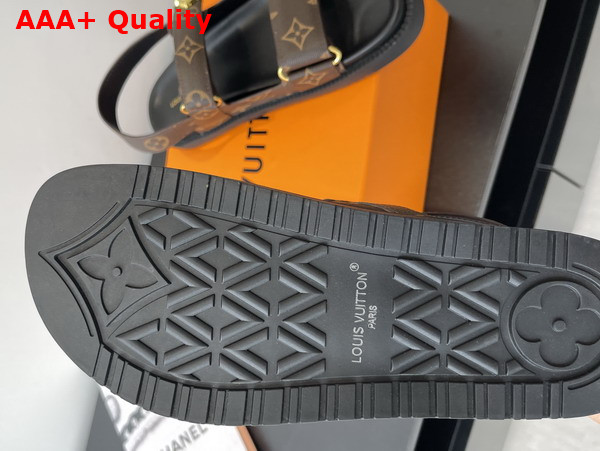 LV Sunset Comfort Sandal Cacao Brown Monogram Canvas 1AHNWU Replica