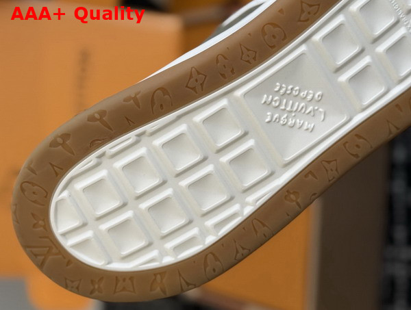 LV Tilted Sneaker in Khaki Green Monogram Canvas 1AJAM7 Replica