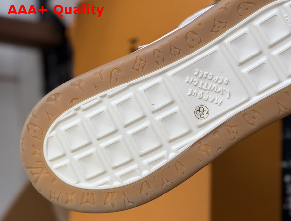 LV Tilted Sneaker in Khaki Green Monogram Surplus Canvas 1AJAM7 Replica