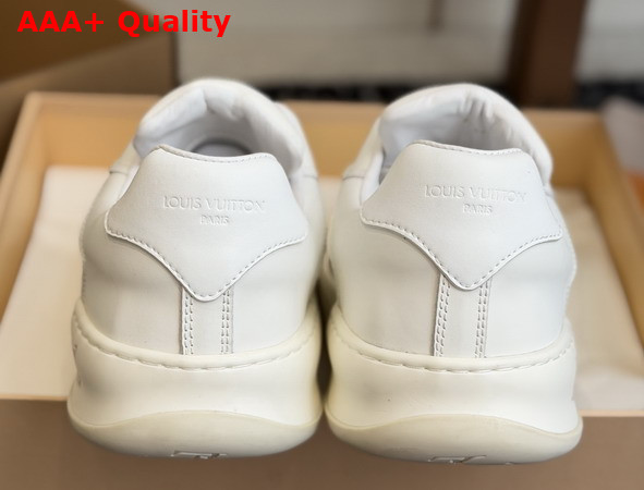 LV Tilted Sneaker in White Plain Calf Leather 1AJWE0 Replica