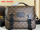 LV Trail Messenger Monogram Macassar Coated Canvas M46972 Replica