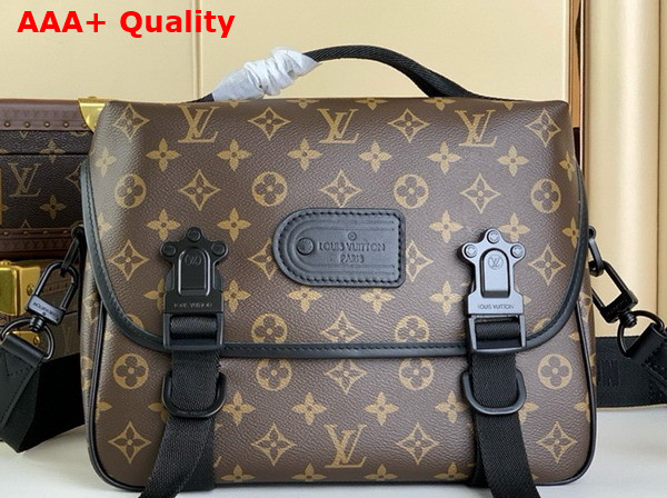 LV Trail Messenger Monogram Macassar Coated Canvas M46972 Replica