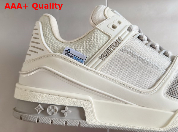 LV Trainer Sneaker in Grey Mix of Materials 1ADEWM Replica