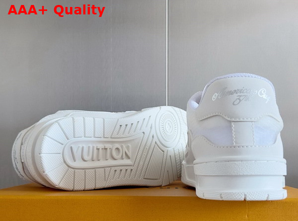LV Trainer Sneaker in White Mix of Technical Materials 1AD6T4 Replica