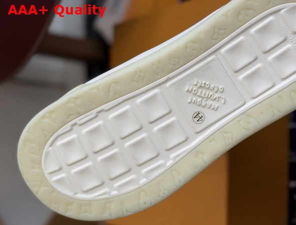 LV Ttilted Sneaker in Black Plain Calf Leather 1AJWDH Replica
