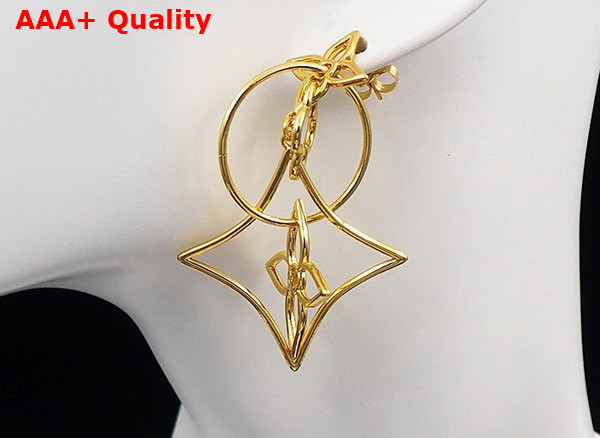 LV Twiggy Earrings Metal with Gold Color Finish M00952 Replica