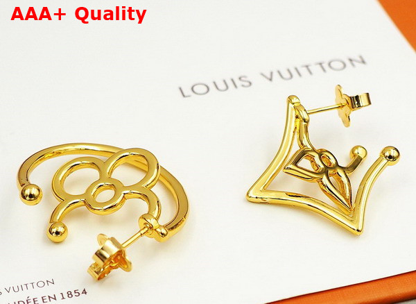 LV Twiggy Earrings in Gold M00956 Replica