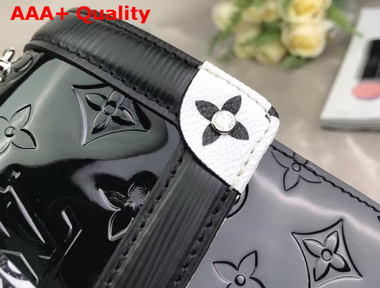LV Wynwood Black Embossed Monogram Vernis Patent Cowhide M90445 Replica