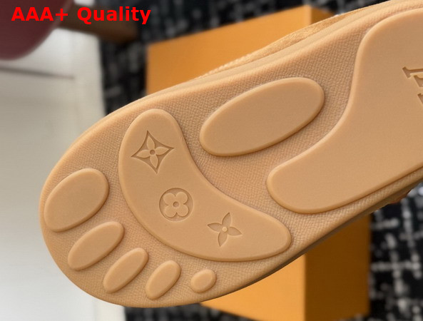 LV Yeti Boot in Cognac Suede Calf Leather Replica