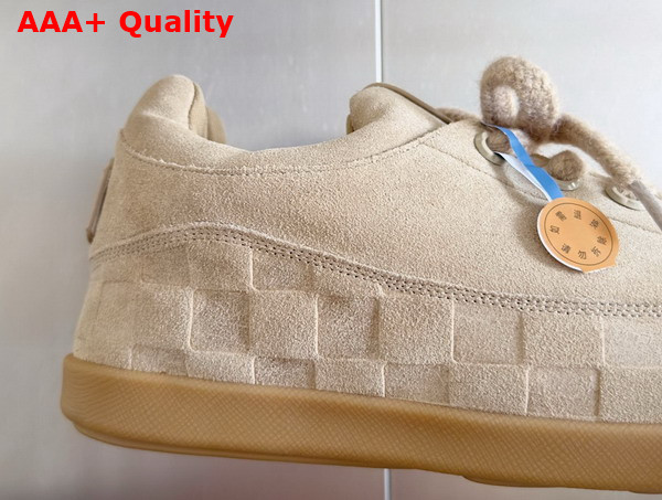 LV Yeti Lace Up Shoe in Beige Suede Calf Leather 1AIJDZ Replica