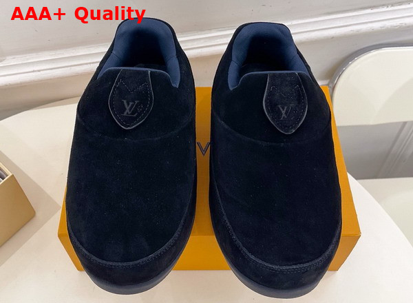 LV Yeti Slip On in Beige Leopard Printed Fur 1AIKKS Replica