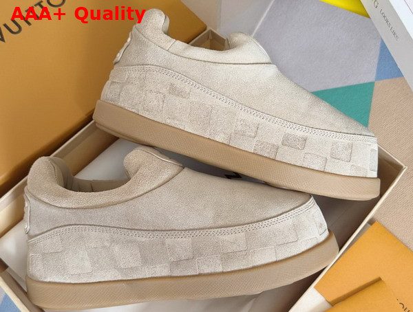 LV Yeti Slip On in Beige Suede Calf Leather 1AIJD5 Replica