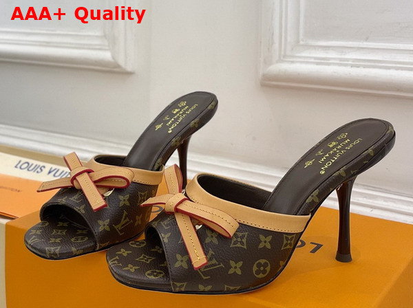 LV x TM 6am Mule in Brown Monogram Canvas Replica