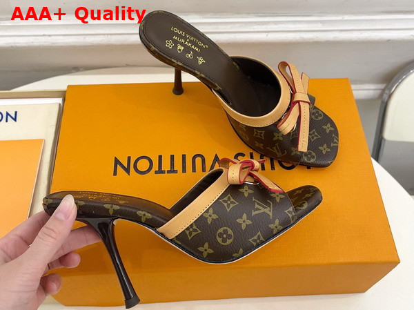 LV x TM 6am Mule in Brown Monogram Canvas Replica