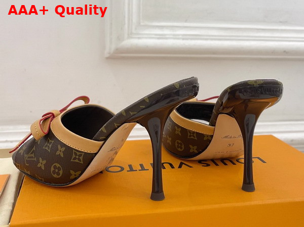 LV x TM 6am Mule in Brown Monogram Canvas Replica