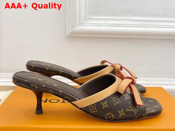 LV x TM 6am Mule in Brown Monogram Canvas Replica