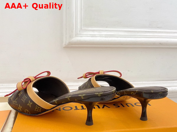 LV x TM 6am Mule in Brown Monogram Canvas Replica