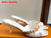 LV x TM 6am Mule in Multicolored Monogram Coated Canvas 1AGWTE Replica