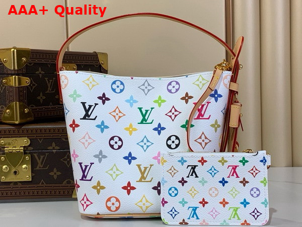 LV x TM All in BB Handbag in Multicolored Monogram Coated Canvas M13089 Replica