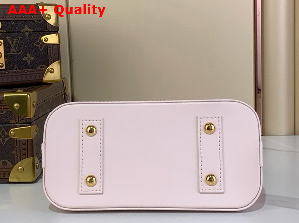 LV x TM Alma BB Handbag in Pink Epi Grained Cowhide Leather M13104 Replica