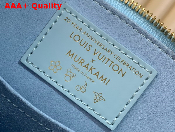 LV x TM Alma BB Handbag in Washed Blue Epi Grained Cowhide Leather M14197 Replica