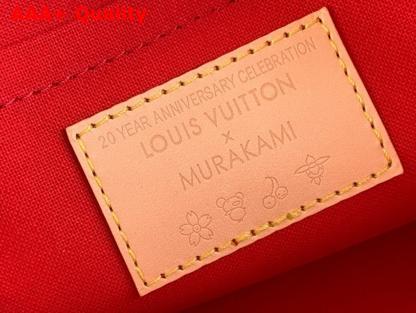 LV x TM Alma BB Handbag in White Monogram Cherry Coated Canvas M14234 Replica