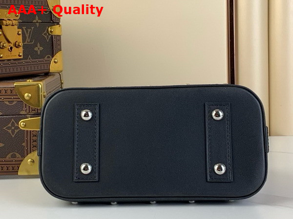 LV x TM Alma BB in Black Multicolored Monogram Coated Canvas Replica