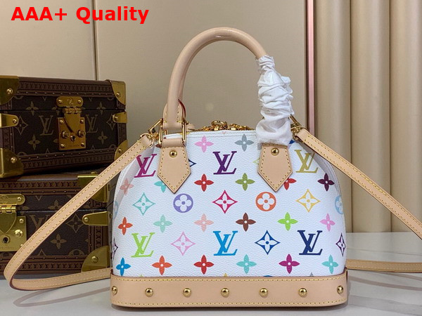 LV x TM Alma BB in Multicolored Monogram Coated Canvas M13078 Replica