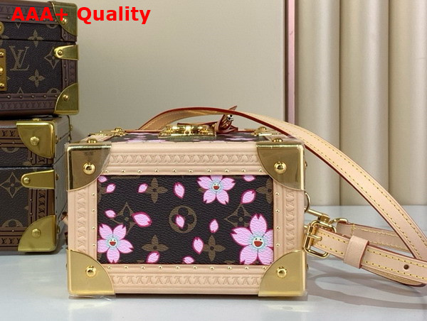 LV x TM Camera Box Sakura Brown Monogram Coated Canvas M14173 Replica