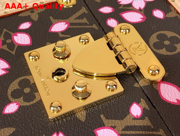 LV x TM Camera Box Sakura Brown Monogram Coated Canvas M14173 Replica
