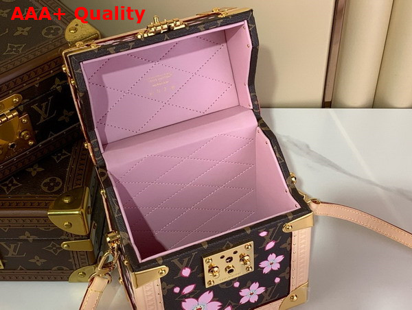 LV x TM Camera Box Sakura Brown Monogram Coated Canvas M14173 Replica