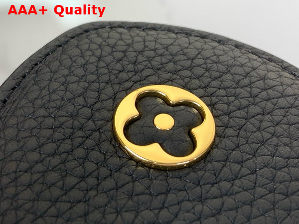 LV x TM Capucines BB Handbag in Black Taurillon Leather Replica