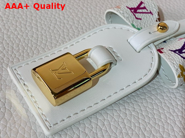 LV x TM Capucines BB Handbag in White Taurillon Leather M13253 Replica