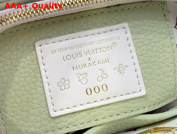 LV x TM Capucines Mini Handbag in Vert Deau Green Taurillon Leather M14101 Replica