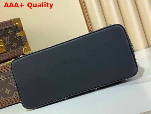 LV x TM Cosmetic Pouch GM in Black Multicolored Coated Canvas Replica