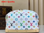 LV x TM Cosmetic Pouch GM in Multicolored Coated Canvas M13743 Replica