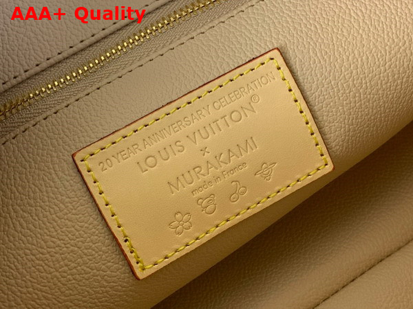 LV x TM Cosmetic Pouch GM in Multicolored Coated Canvas M13743 Replica