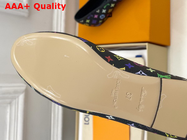 LV x TM Darling Ballerina in Black Monogram Multicolore Canvas 1AJLTD Replica