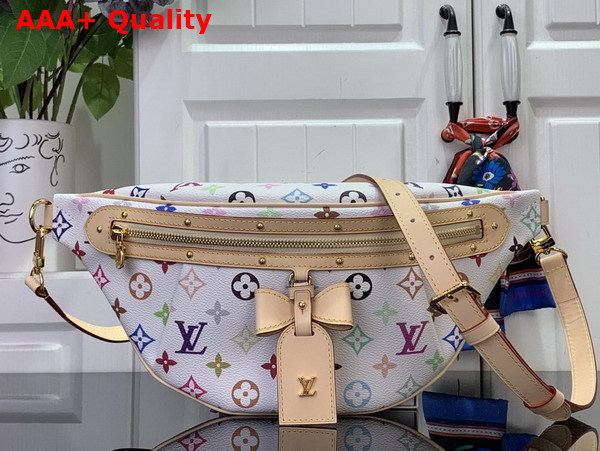 LV x TM High Rise Bumbag in Multicolored Monogram Coated Canvas M13660 Replica