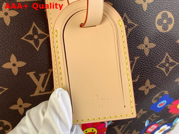 LV x TM Keepall Bandouliere 45 Monogram Coated Canvas M14182 Replica