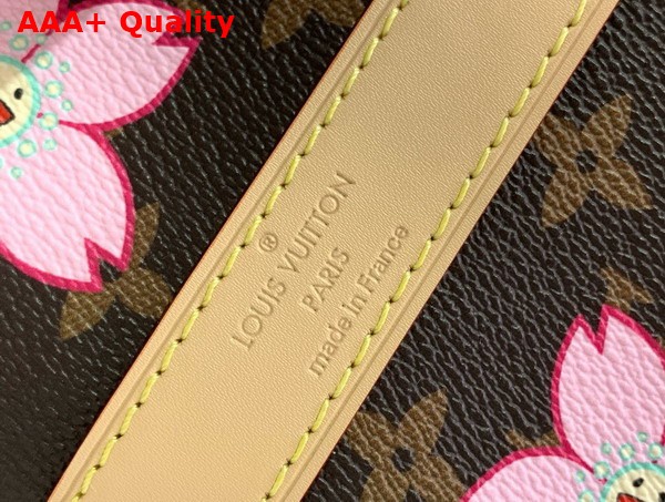 LV x TM Keepall Bandouliere 45 in Sakura Brown Monogram Coated Canvas M13752 Replica