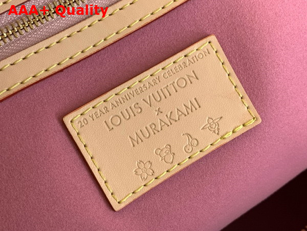 LV x TM Keepall Bandouliere 45 in Sakura Brown Monogram Coated Canvas M13752 Replica