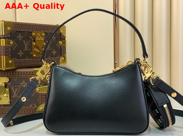 LV x TM Marellini Handbag in Black Epi Leather M13099 Replica
