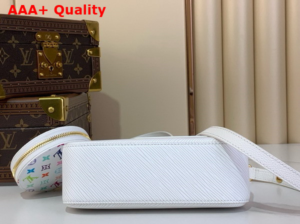 LV x TM Marellini Handbag in White Epi Leather M13100 Replica