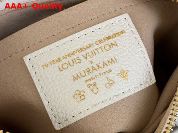 LV x TM Marellini Handbag in White Epi Leather M13100 Replica