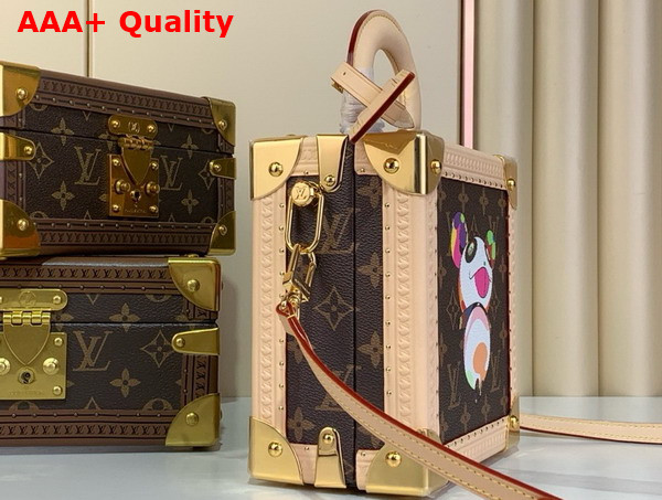 LV x TM Mini Square Trunk in Monogram Coated Canvas M13127 Replica