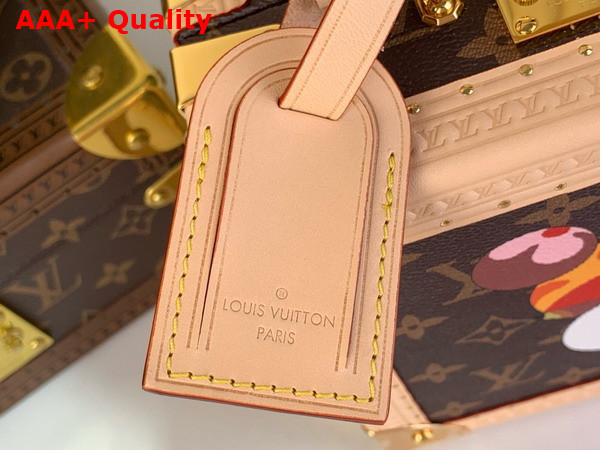 LV x TM Mini Square Trunk in Monogram Coated Canvas M13127 Replica